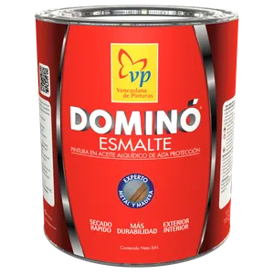 Pintura Esmalte Brillante VP Dominó 1/4 Galón Tipo B